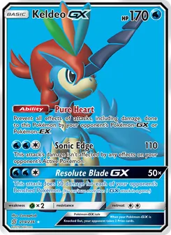 Keldeo GX (Unified Minds #219)