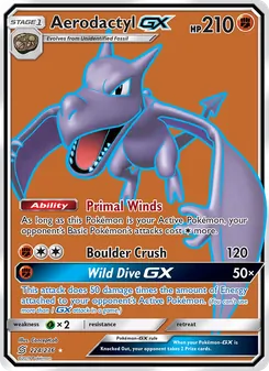 Aerodactyl GX (Unified Minds #224)