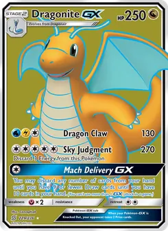 Dragonite GX (Unified Minds #229)