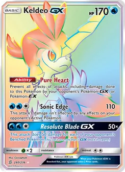 Keldeo GX (Unified Minds #240)