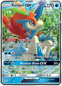 Keldeo GX (Unified Minds #47)