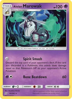 Alolan Marowak (Unified Minds #75)