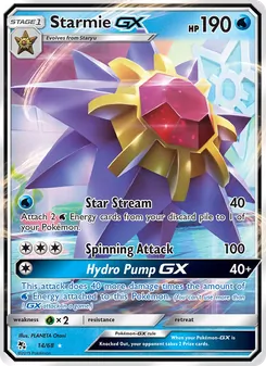 Starmie GX (Hidden Fates #14)