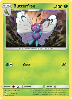 Butterfree (Hidden Fates #3)