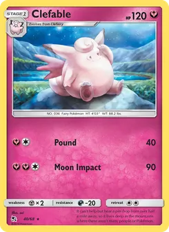 Clefable (Hidden Fates #40)
