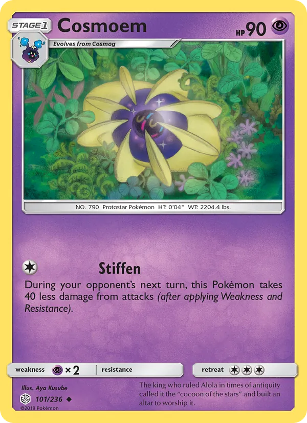 Cosmoem — Cosmic Eclipse #101 (Pokémon TCG card)