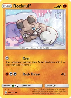 Rockruff (Cosmic Eclipse #123)