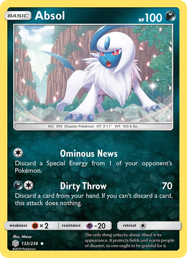 Absol — Cosmic Eclipse #133 (Pokémon TCG card)