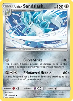 Alolan Sandslash (Cosmic Eclipse #138)