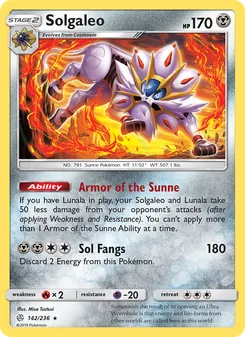 Solgaleo (Cosmic Eclipse #142)