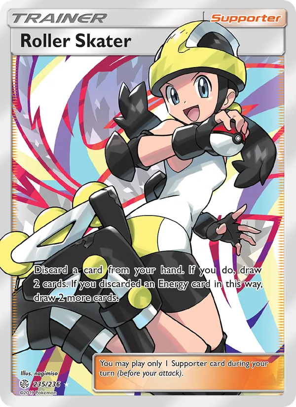 Roller Skater — Cosmic Eclipse #235 (Pokémon TCG card)