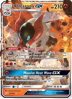 Volcarona GX (Cosmic Eclipse #35)