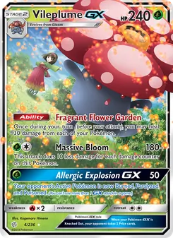 Vileplume GX (Cosmic Eclipse #4)