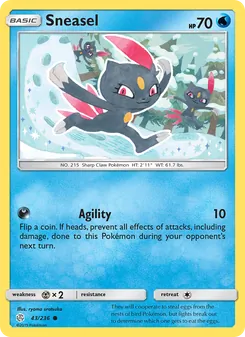 Sneasel (Cosmic Eclipse #43)