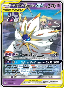 Solgaleo & Lunala GX (Cosmic Eclipse #75)