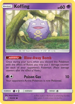 Koffing (Cosmic Eclipse #76)