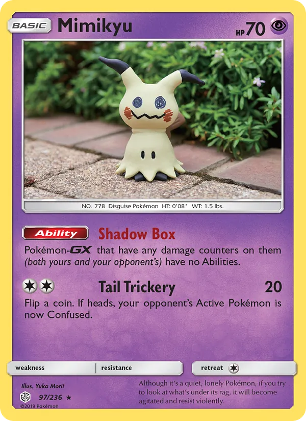 Mimikyu — Cosmic Eclipse #97 (Pokémon TCG card)