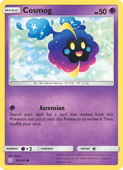 Cosmog (Cosmic Eclipse #99)