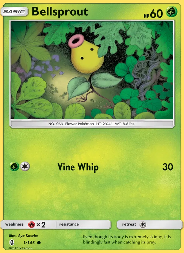 Bellsprout — Guardians Rising #1 (Pokémon TCG card)