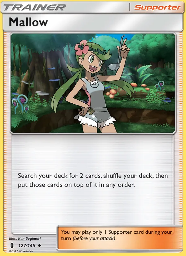 Mallow — Guardians Rising #127 (Pokémon TCG card)