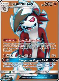 Lycanroc GX (Guardians Rising #138)