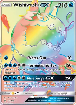 Wishiwashi GX (Guardians Rising #151)