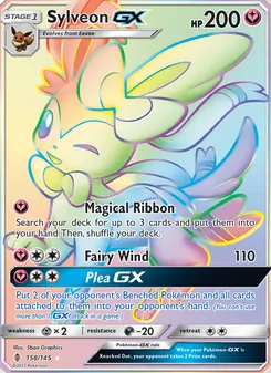 Sylveon GX (Guardians Rising #158)