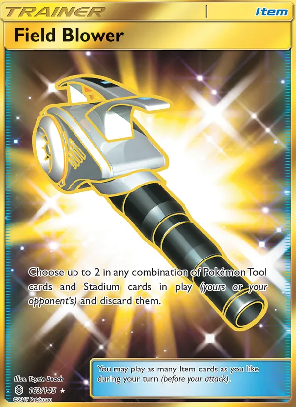 Field Blower — Guardians Rising #163 (Pokémon TCG card)