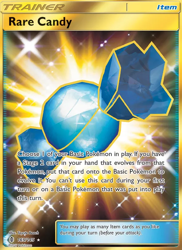 Rare Candy — Guardians Rising #165 (Pokémon TCG card)