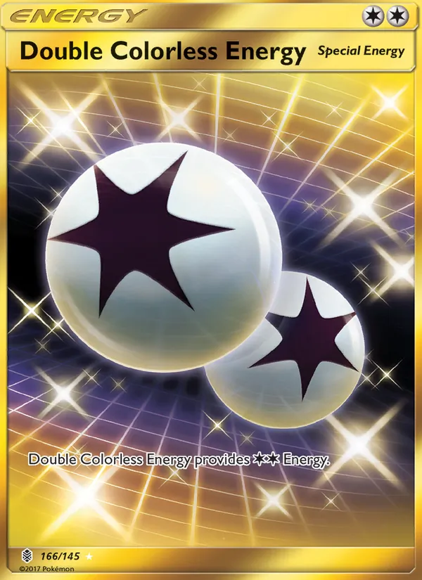 Double Colorless Energy — Guardians Rising #166 (Pokémon TCG card)