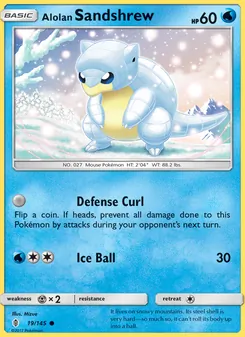 Alolan Sandshrew (Guardians Rising #19)