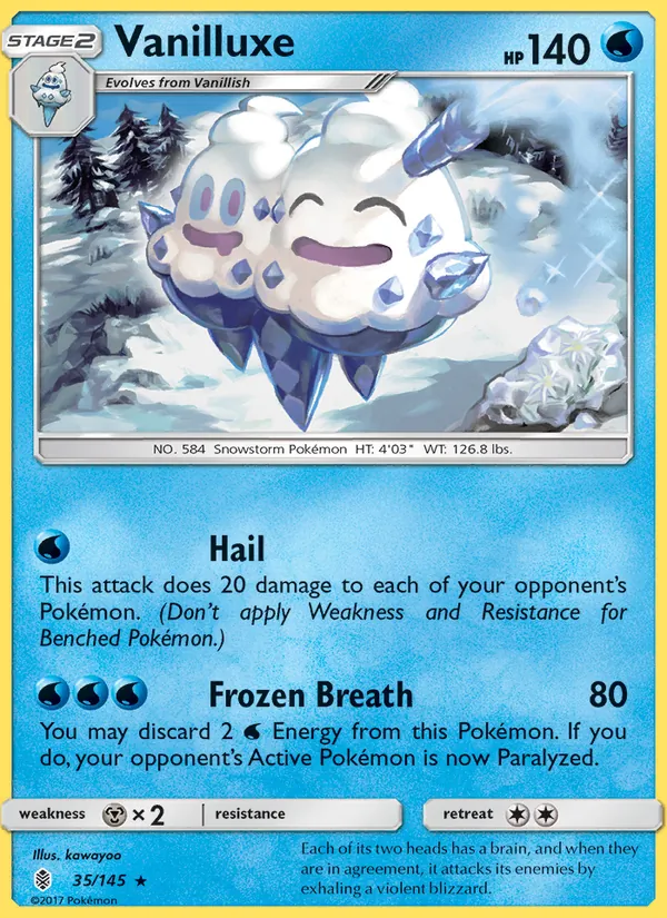 Vanilluxe — Guardians Rising #35 (Pokémon TCG card)