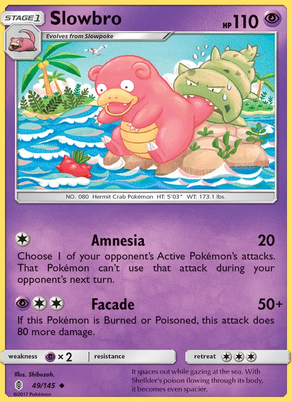 Slowbro — Guardians Rising #49 (Pokémon TCG card)