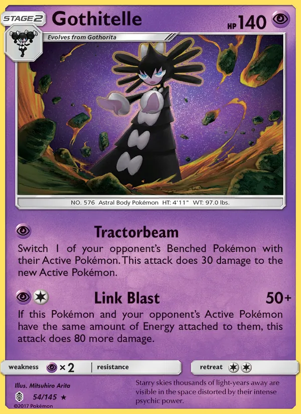 Gothitelle — Guardians Rising #54 (Pokémon TCG card)