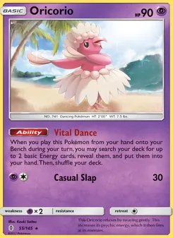 Oricorio (Guardians Rising #55)