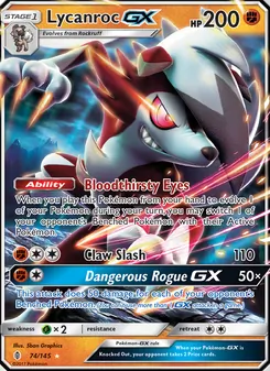 Lycanroc GX (Guardians Rising #74)