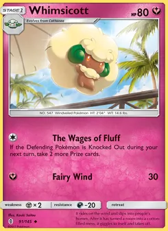 Whimsicott (Guardians Rising #91)