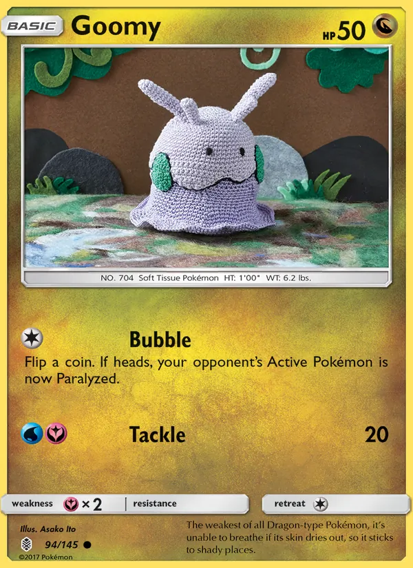 Goomy — Guardians Rising #94 (Pokémon TCG card)