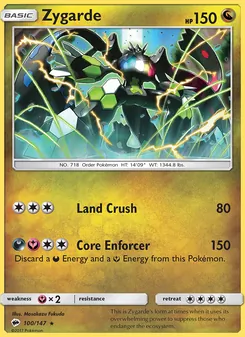 Zygarde (Burning Shadows #100)