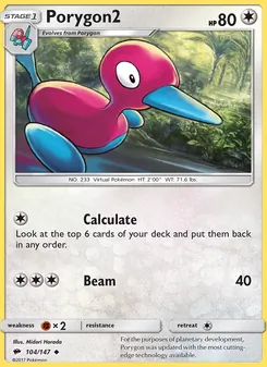 Porygon2 (Burning Shadows #104)