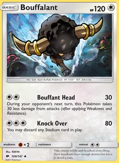 Bouffalant (Burning Shadows #108)