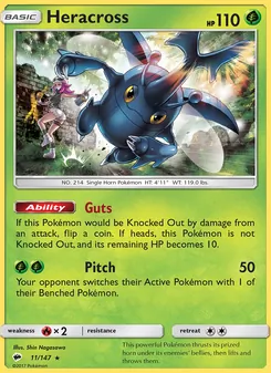 Heracross (Burning Shadows #11)