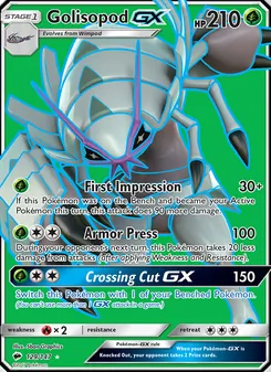 Golisopod GX (Burning Shadows #129)