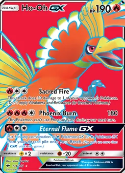 Ho-Oh GX (Burning Shadows #131)