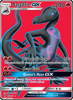 Salazzle GX (Burning Shadows #132)