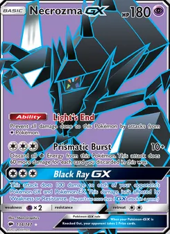 Necrozma GX (Burning Shadows #134)