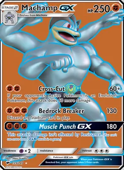 Machamp GX (Burning Shadows #135)