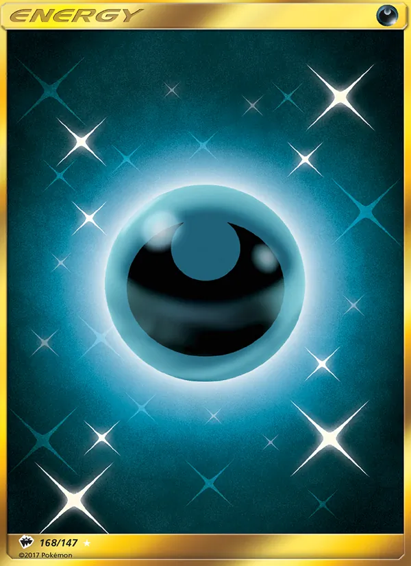 Darkness Energy — Burning Shadows #168 (Pokémon TCG card)