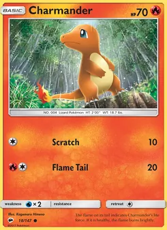 Charmander (Burning Shadows #18)