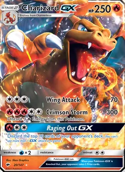 Charizard GX (Burning Shadows #20)